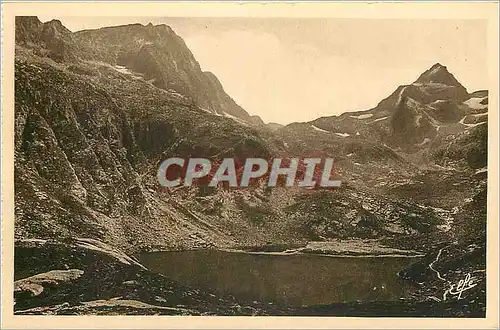 Ansichtskarte AK Pyrenees Ocean Luchon Le Lac d'Espingo Au dessus du Lac d'Oo