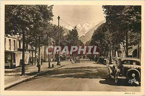 Cartes postales Pyrenees Ocean Luchon L'Allee d'Etigny