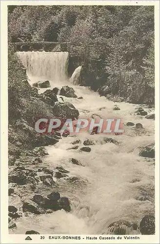 Ansichtskarte AK Eaux Bonnes Haute Cascade du Valentin