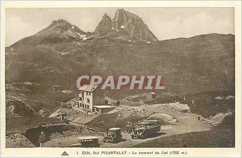 Ansichtskarte AK Col du Pourtalet Le sommet du Col