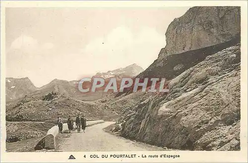 Cartes postales Col du Pourtalet La route d'Espagne
