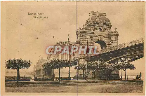 Cartes postales Dusseldorf Rheinbrucke