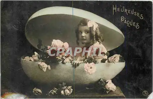 Cartes postales Heureuse Paques Enfant