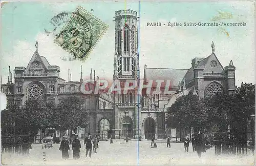 Cartes postales Paris Eglise Saint Germain l'Auxerrois