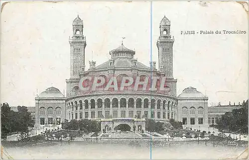 Cartes postales Paris Palais du Trocadero