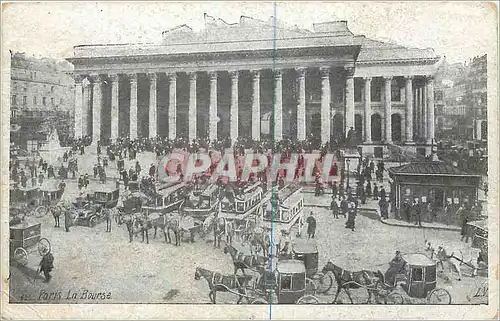 Cartes postales Paris La Bourse