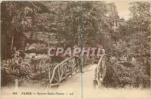 Cartes postales Paris Square Saint Pierre