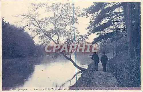 Ansichtskarte AK Paris Bois de Boulogne Environs du Lac inferieur