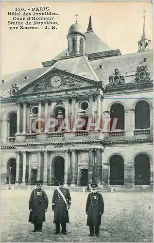 Ansichtskarte AK Paris Hotel des Invalides Cour d'Honneur