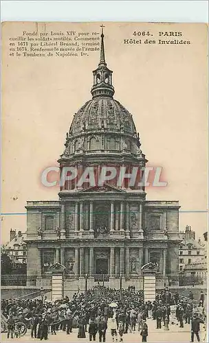 Cartes postales Paris Hotel des Invalides