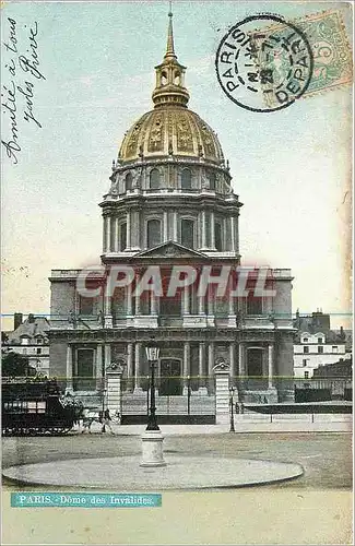 Ansichtskarte AK Paris Dome des Invalides