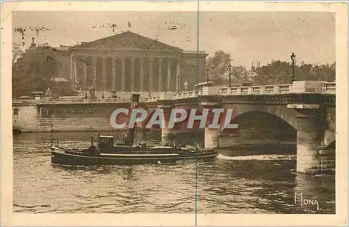 Ansichtskarte AK Paris Le Palais Bourbon siege de la Chambre des Deputes