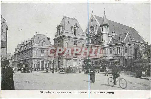 Cartes postales Paris Les Arts Metiers La Rue Reaumur