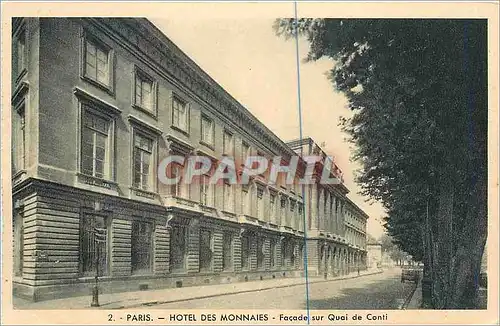 Ansichtskarte AK Paris Hotel des Monnaies Facade sur Quai de Conti