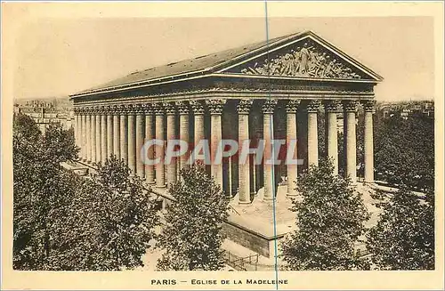 Cartes postales Paris Eglise de la Madeleine