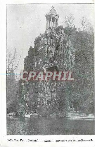 Ansichtskarte AK Paris Belvedere des Buttes Chaumont