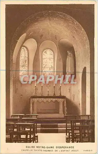 Cartes postales Eglise Notre Dame d'Esperance Chapelle Sainte Therese de l'Enfant Jesus