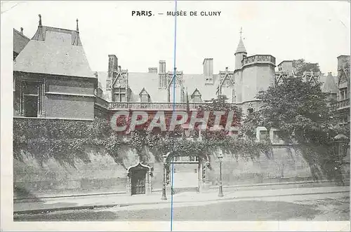 Cartes postales Paris Musee de Cluny