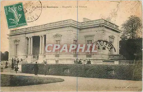 Ansichtskarte AK Bois de Boulogne Bagatelle Le Trianon