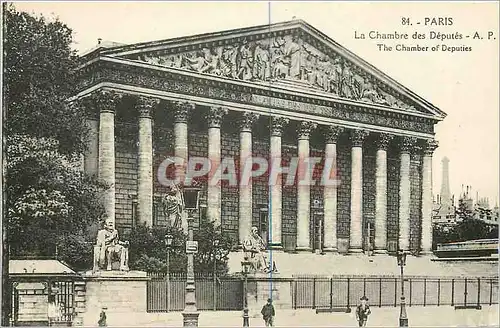 Cartes postales Palais Bourbon Paris