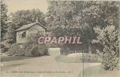 Ansichtskarte AK Paris Bois de Boulogne Chalet du Colibri au Pre Catelan