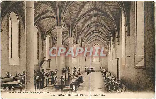Cartes postales Grande Trappe Le Refectoire