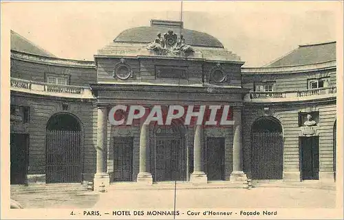 Ansichtskarte AK Paris Hotel des Monnaies Cour d'Honneur Facade Nord