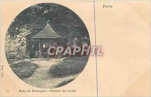 Ansichtskarte AK Paris Bois de Boulogne Chalets du Cycle