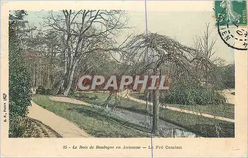 Cartes postales Le Bois de Boulogne en Automne Le Pre Catelan