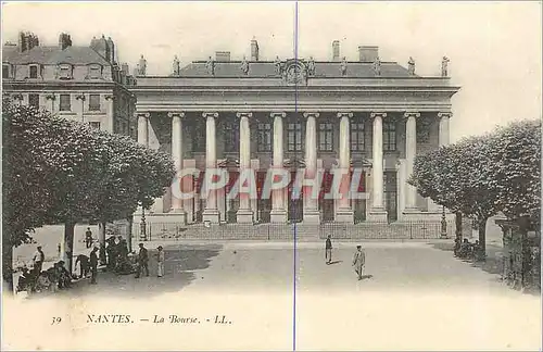 Cartes postales Nantes La Bourse