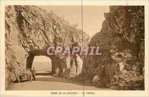 Cartes postales Route de la Schlucht Le Tunnel Automobile