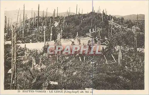 Cartes postales Hautes Vosges Le Linge Lingekopf Militaria