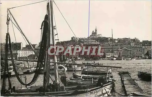 Cartes postales moderne Marseille Un coin du Port Bateaux