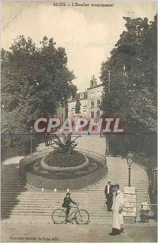 Cartes postales Blois L'Escalier Monumental