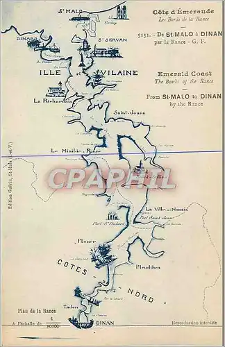 Ansichtskarte AK Cotes du Nord Dinan