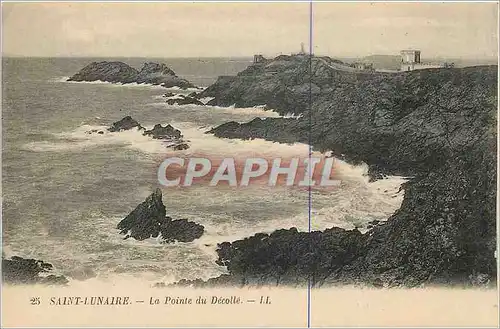 Cartes postales Saint Lunaire La Pointe du Decolle