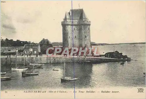 Cartes postales Saint Servan Ille et Vilaine La Tour Solidor