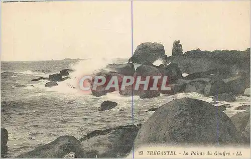 Ansichtskarte AK Tregastel La Pointe du Gouffre