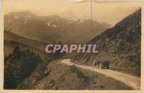 Ansichtskarte AK Route des Pyrenees La descente du Col d'Aspin sur Payolle