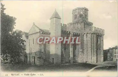 Cartes postales Royat Vieille Eglise