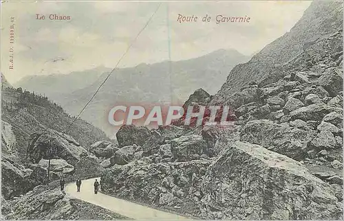 Cartes postales Le Chaos Route de Gavarnie