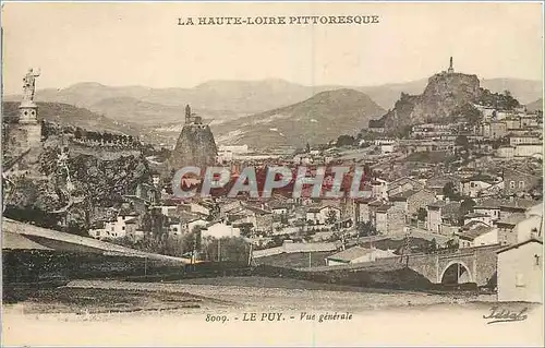 Cartes postales La Haute Loire Pittoresque Le Puy Vue generale