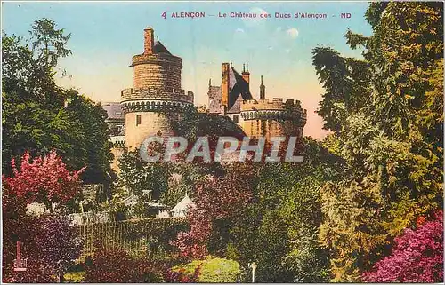 Cartes postales Alencon Le Chateau des Ducs d'Alencon