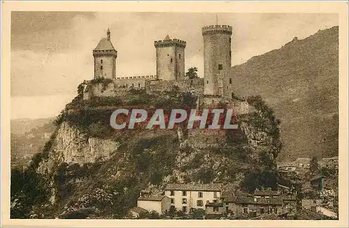 Cartes postales Vallee de l'Ariege Le Chateau de Foix