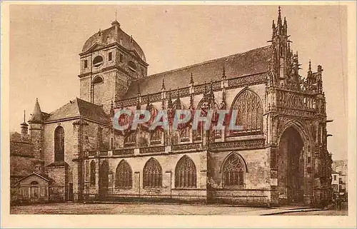 Ansichtskarte AK Alencon L'Eglise Notre Dame