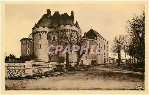 Ansichtskarte AK Barbezieux Charente Le Chateau