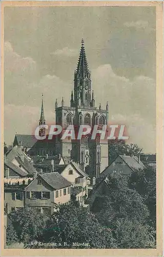 Cartes postales Konstanz AB Munster