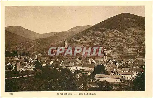 Cartes postales Kaysersberg Vue Generale