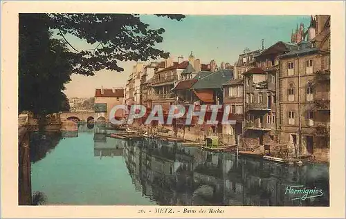 Cartes postales Metz Bains des Roches