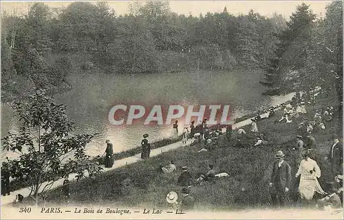 Cartes postales Paris Le Bois de Boulogne